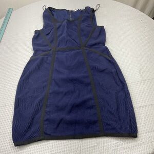 RACHEL Rachel Roy Blue and Black Mini Dress